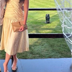 Zara Cream Midi Dress